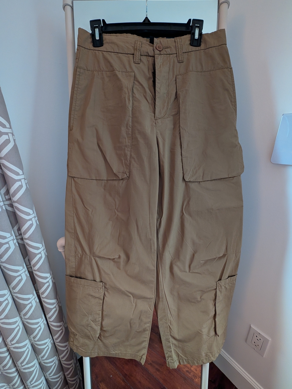 H&M Women's Olive Green Cargo Trousers